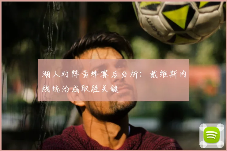 湖人对阵黄蜂赛后分析：戴维斯内线统治成取胜关键